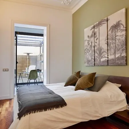 Classy 3Bd - 2Bth With Private Patio In Eixample Apartamento