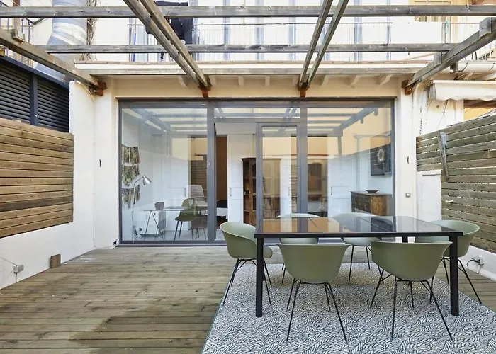 The Collection - Classy 3bd - 2bth With Private Patio In Eixample Barcelone